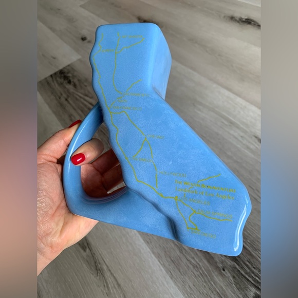 “California State” Blue Vase/Organizer, the Landmark of Los Angeles - Picture 4 of 16